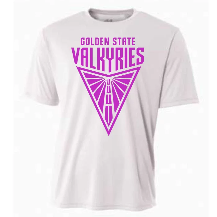 Golden V State Valkyries Funny Design Cooling Performance Crew T-Shirt