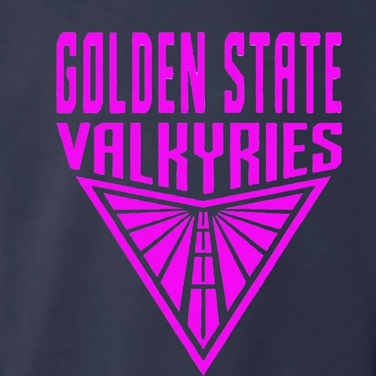 Golden V State Valkyries Gift Art Est 2025 Toddler Hoodie