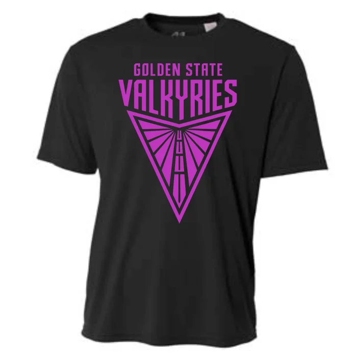 Golden V State Valkyries Funny Design Cooling Performance Crew T-Shirt