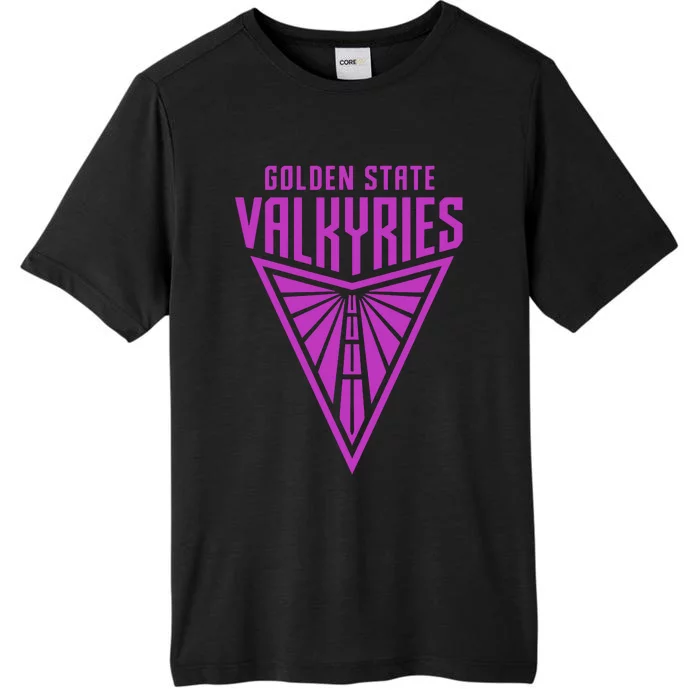 Golden V State Valkyries Funny Design ChromaSoft Performance T-Shirt