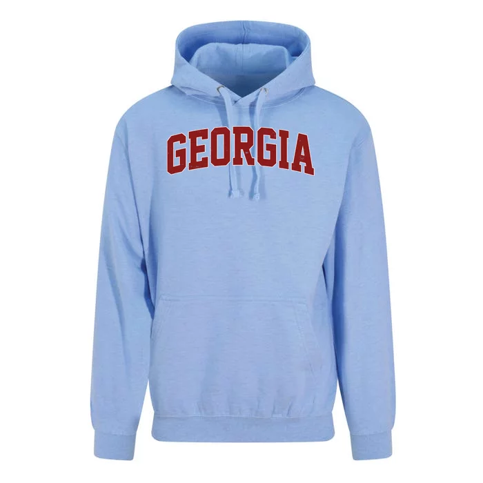 Georgia Vintage Sport Lover Unisex Surf Hoodie