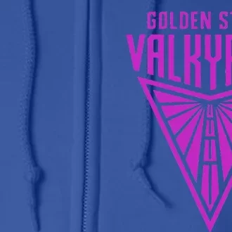 Golden V State Valkyries Full Zip Hoodie