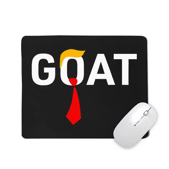 Goat Vote Trump 2024 Funny Support Republican Pro America Mousepad