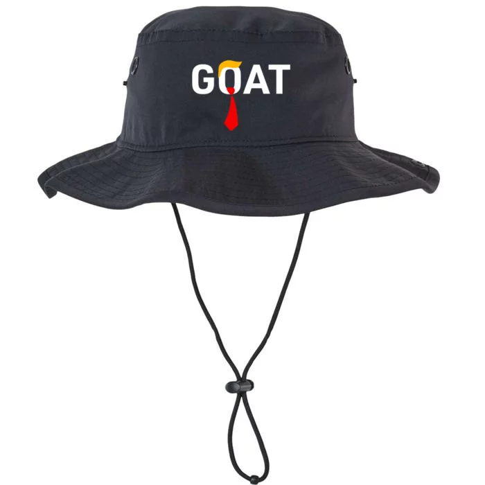 Goat Vote Trump 2024 Funny Support Republican Pro America Legacy Cool Fit Booney Bucket Hat