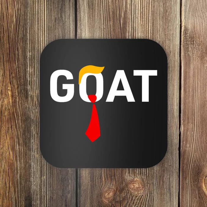 Goat Vote Trump 2024 Funny Support Republican Pro America Coaster