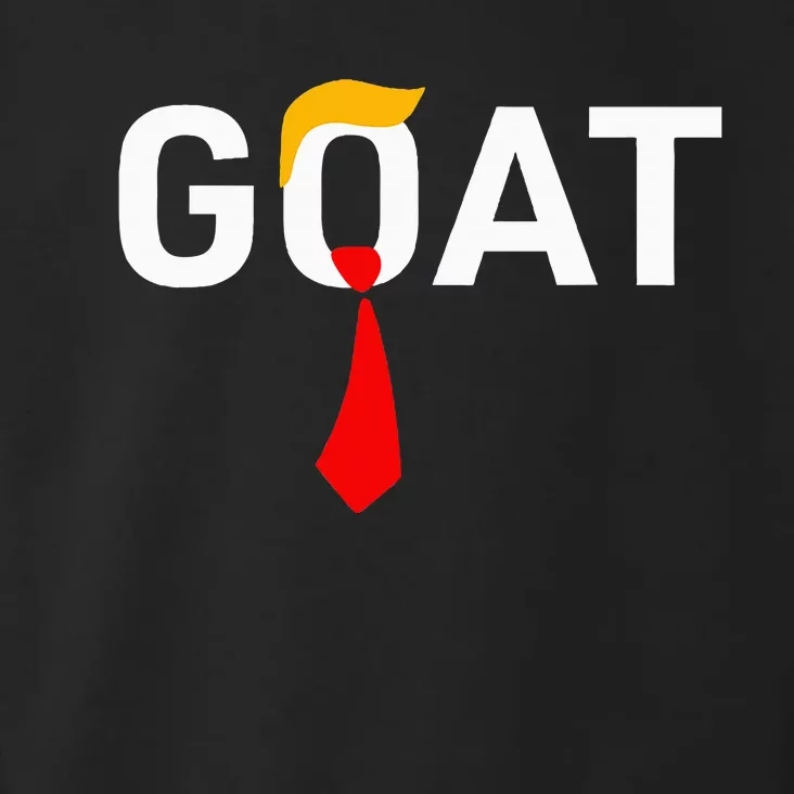 Goat Vote Trump 2024 Toddler Hoodie