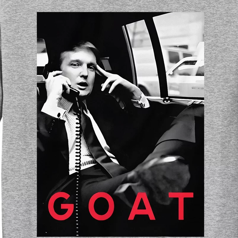 Goat Vote Trump 2024 Funny Support Republican Pro America Tall Sweatshirt