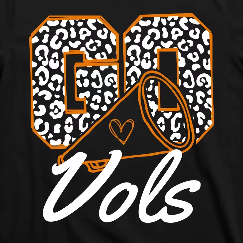 Go Vols Tennessee Football Cheetah T-Shirt