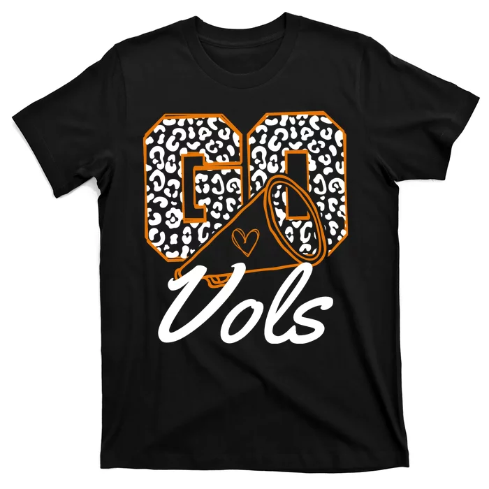 Go Vols Tennessee Football Cheetah T-Shirt