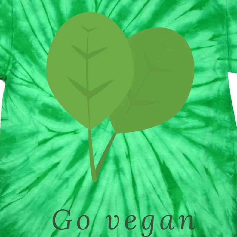 Go Vegan Vegetarian Style Vegan Style Botanical Vegan Month Tie-Dye T-Shirt