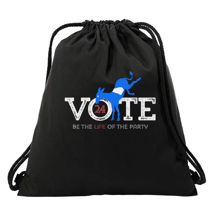 Ga Vote Voice Drawstring Bag