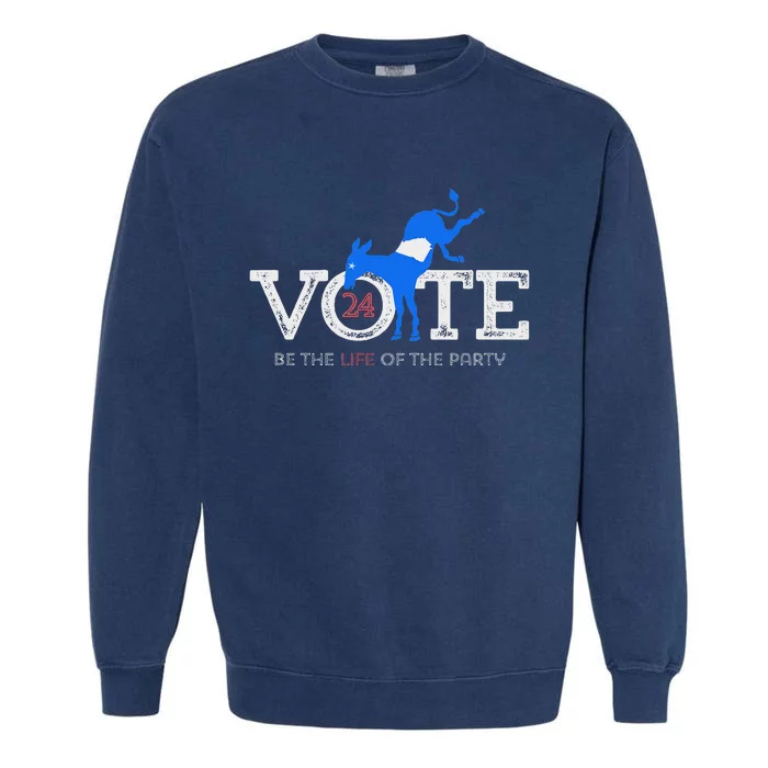 Ga Vote Voice Garment-Dyed Sweatshirt