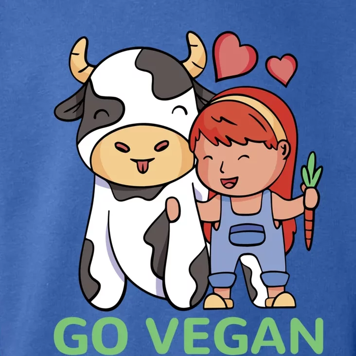 Go Vegan Veggie Lover Vegan Gift Toddler Hoodie