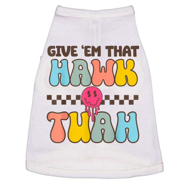 Groovy Viral Video Western Country Accent Hawk Tush Meme Gift Doggie Tank