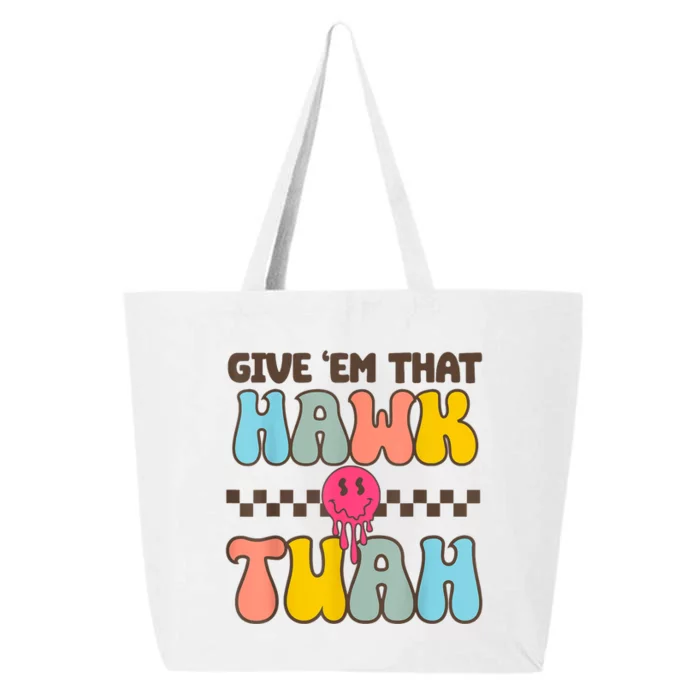 Groovy Viral Video Western Country Accent Hawk Tush Meme Gift 25L Jumbo Tote