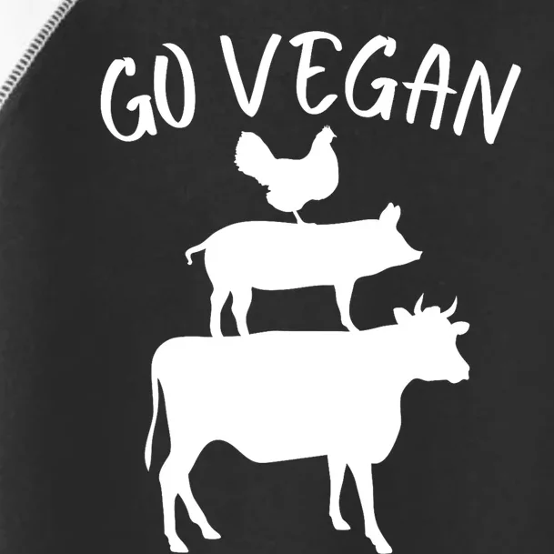 Go Vegan Vegetarian Veganism Diet Men Women Funny Vegan Toddler Fine Jersey T-Shirt