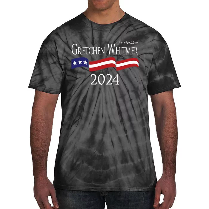 Gretchen Whitmer 2024 For President Election Campaign Tie-Dye T-Shirt