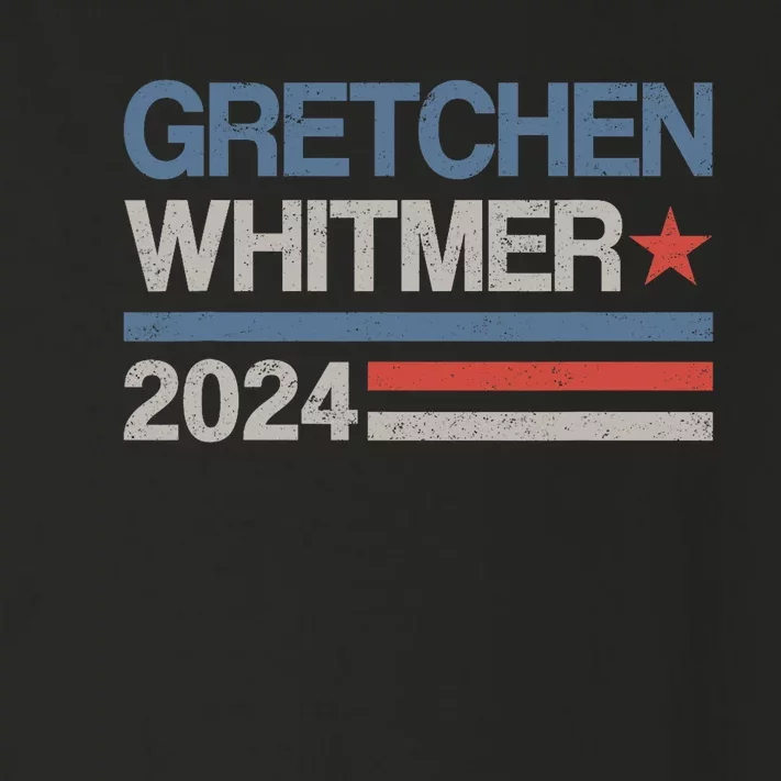 Gretchen Whitmer 2024 For President Election Campaign Funny Toddler Long Sleeve Shirt