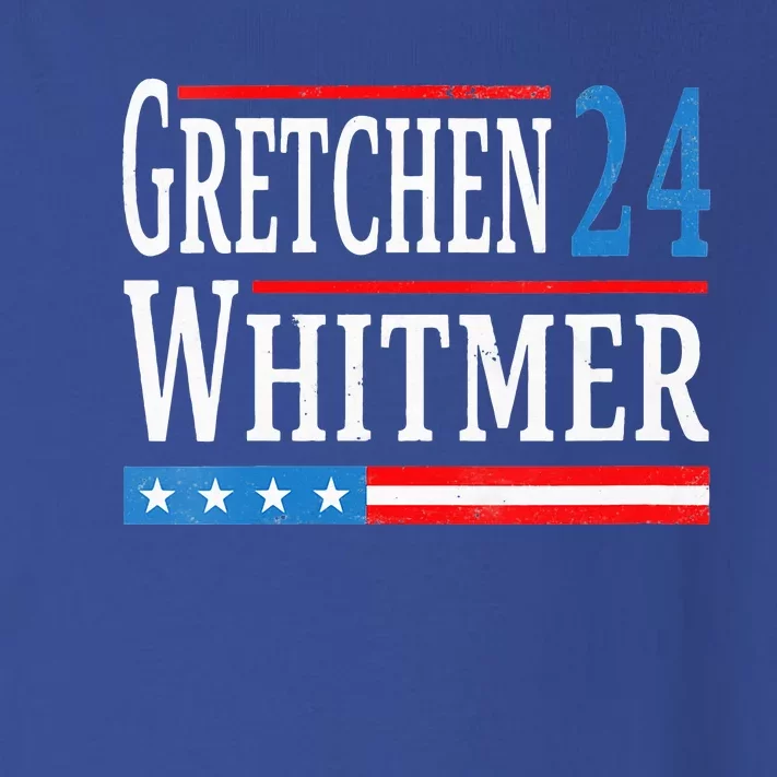 Gretchen Whitmer 2024 For President Election Toddler Long Sleeve Shirt