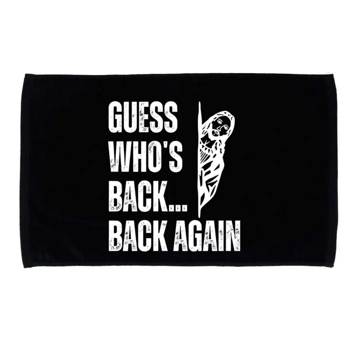 Guess Whos Back Again Jesus Easter Microfiber Hand Towel