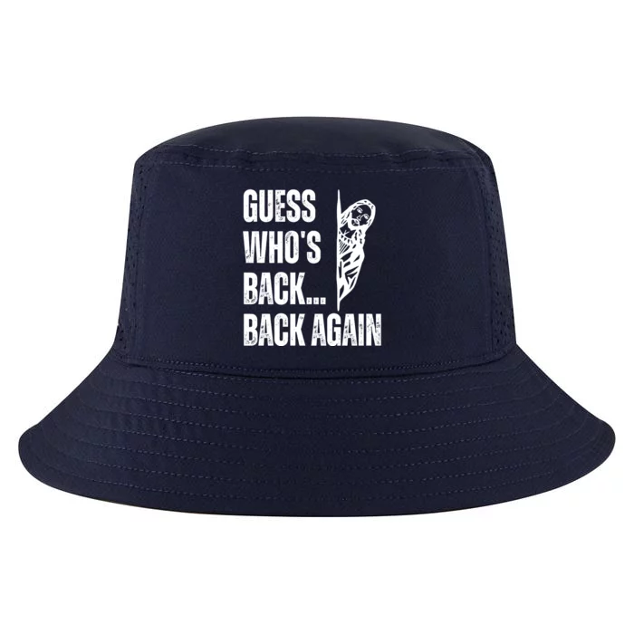 Guess Whos Back Again Jesus Easter Cool Comfort Performance Bucket Hat