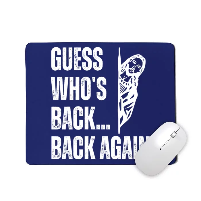 Guess Whos Back Again Jesus Easter Mousepad