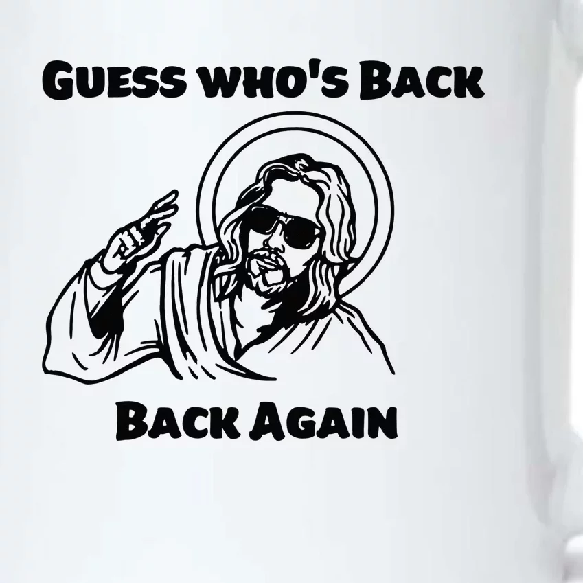 Guess Who's Back Back Again Happy Easter Black Color Changing Mug