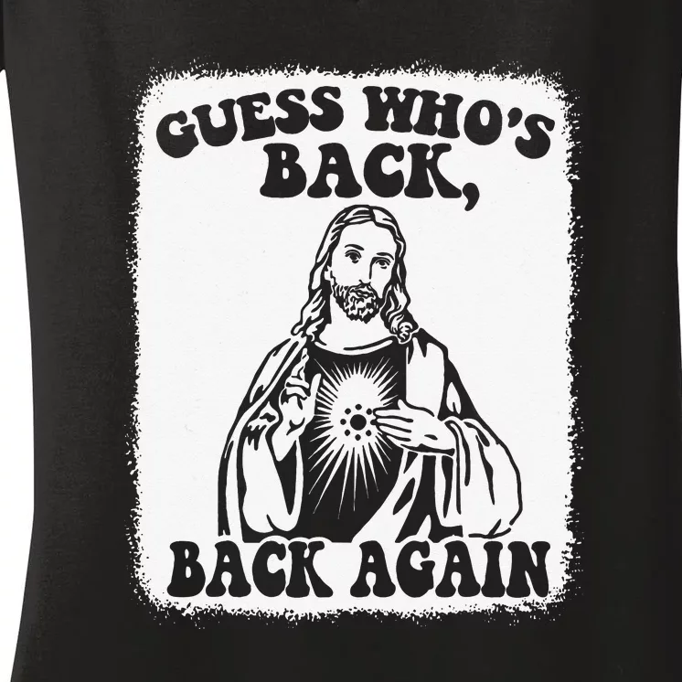 Guess Who's Back? Back Again Women's V-Neck T-Shirt