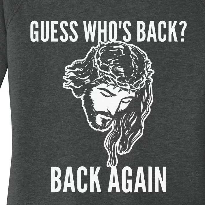 Guess Who's Back? Back Again Women's Perfect Tri Tunic Long Sleeve Shirt