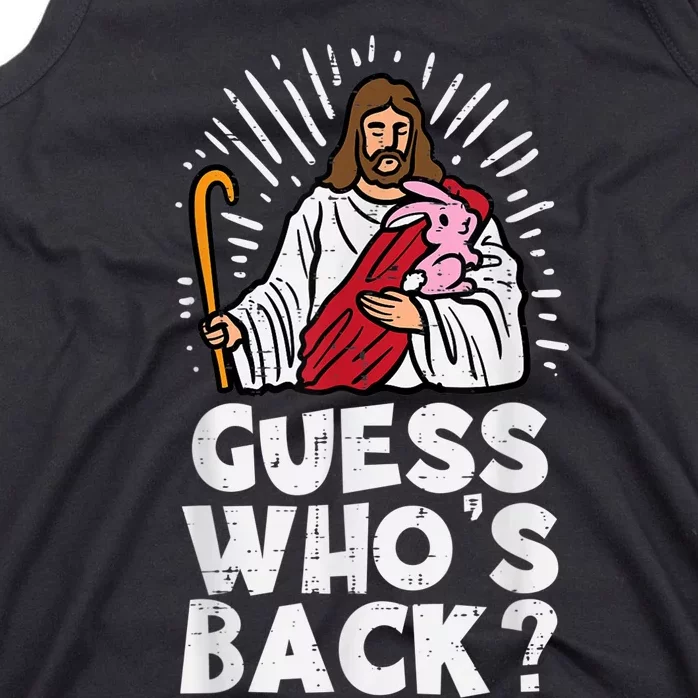 Guess Whos Back Jesus Easter Funny Religious  Wo k.i.d.s Tank Top