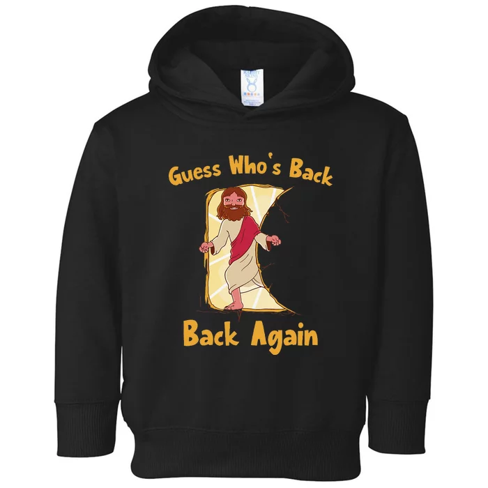 Guess Who's Back? Back Again Toddler Hoodie