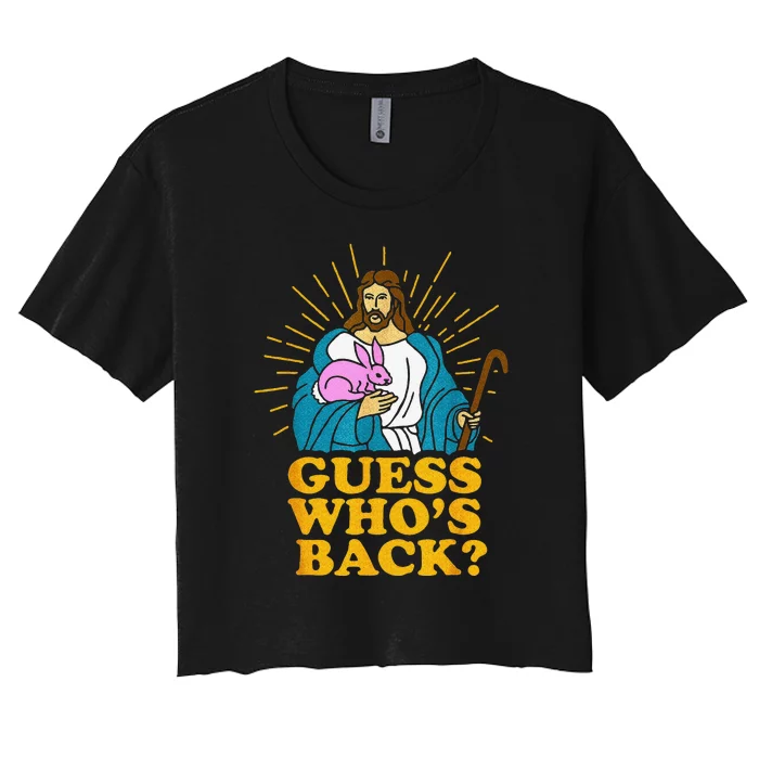 Guess Who's Back? Back Again Women's Crop Top Tee