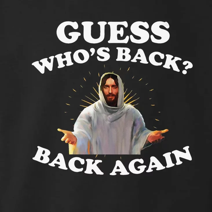 Guess Who's Back? Back Again Toddler Hoodie