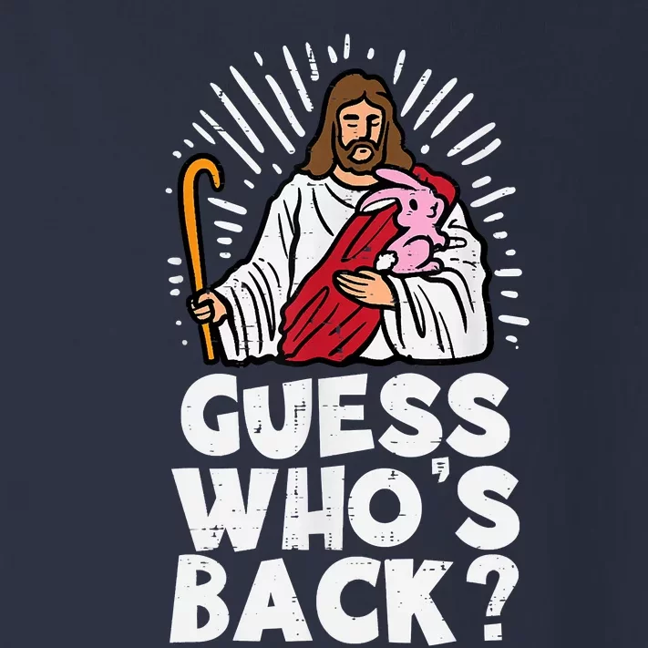 Guess Whos Back Jesus Easter Funny Religious Toddler Long Sleeve Shirt