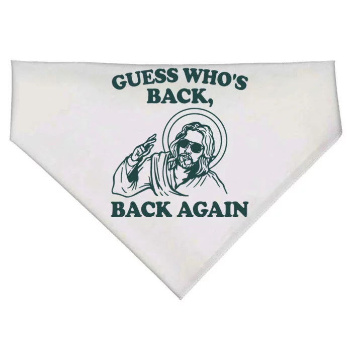 Guess Who's Back? Back Again USA-Made Doggie Bandana