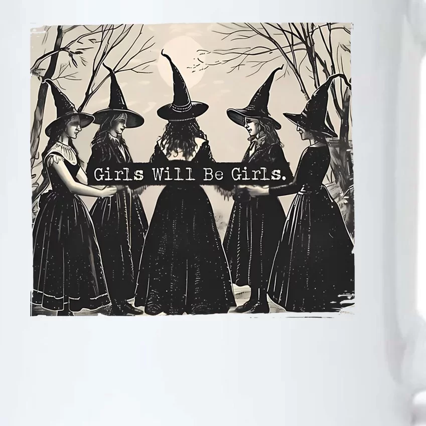 Girls Will Be Girls Halloween Witch Black Color Changing Mug