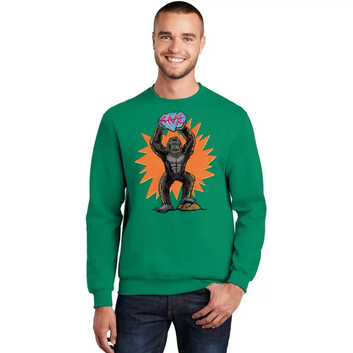 Gorilla With Big Diamond Sweatshirt