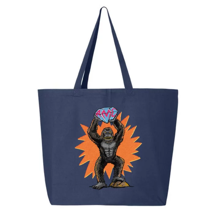 Gorilla With Big Diamond 25L Jumbo Tote