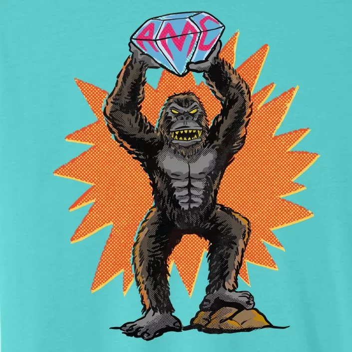 Gorilla With Big Diamond ChromaSoft Performance T-Shirt