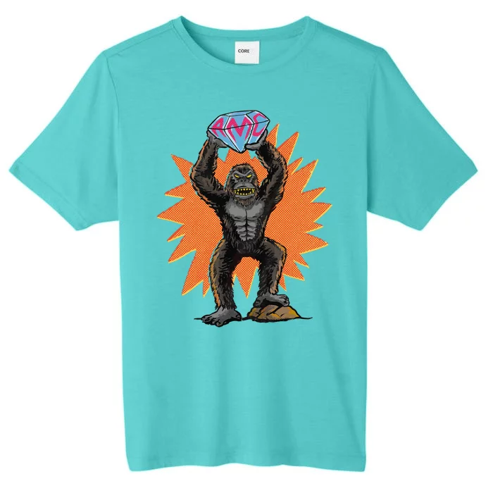 Gorilla With Big Diamond ChromaSoft Performance T-Shirt