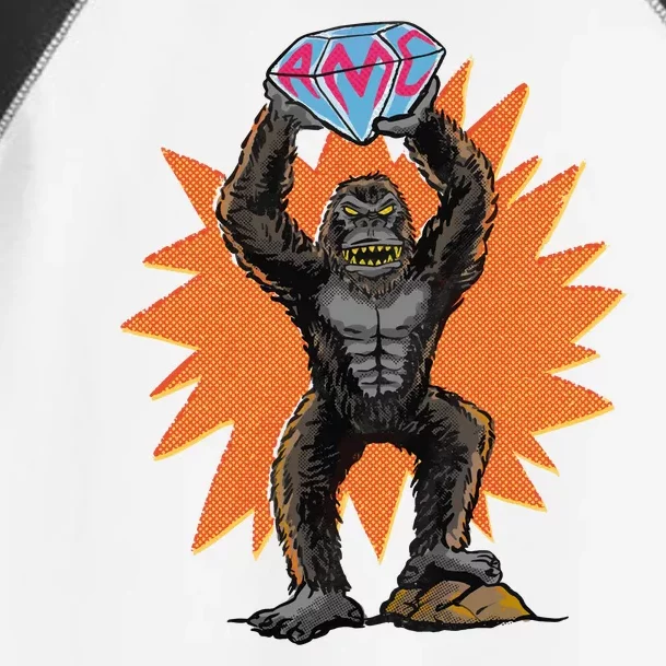 Gorilla With Big Diamond Toddler Fine Jersey T-Shirt