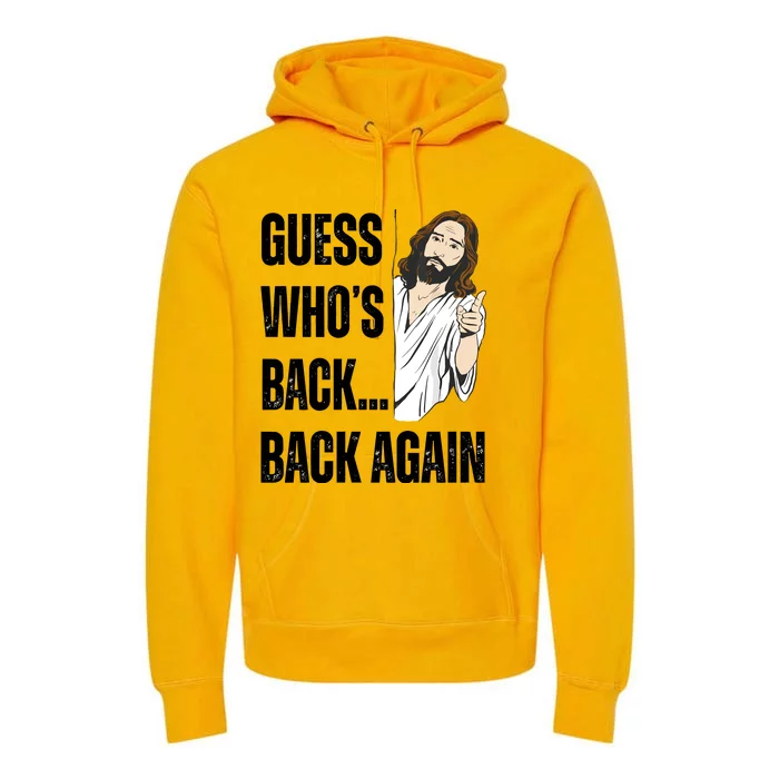 Guess WhoS Back Again Premium Hoodie