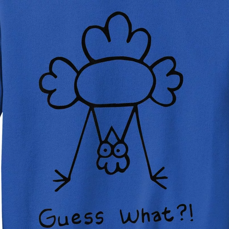 Guess What Chicken Butt Funny Chicken Meme Sweatshirt