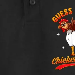 Guess What Chicken Butt! Funny Joke Dry Zone Grid Performance Polo