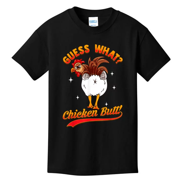 Guess What Chicken Butt! Funny Joke Kids T-Shirt