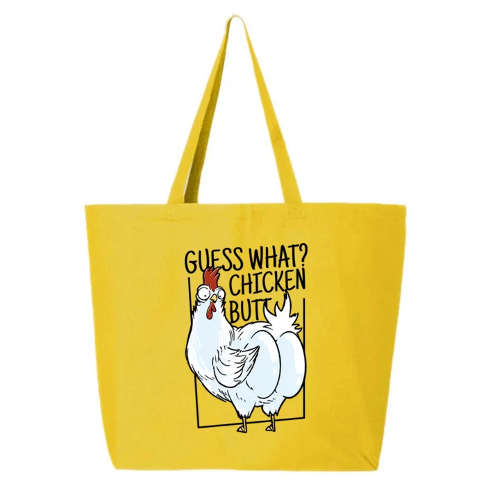 Guess What Chicken Butt Funny 25L Jumbo Tote