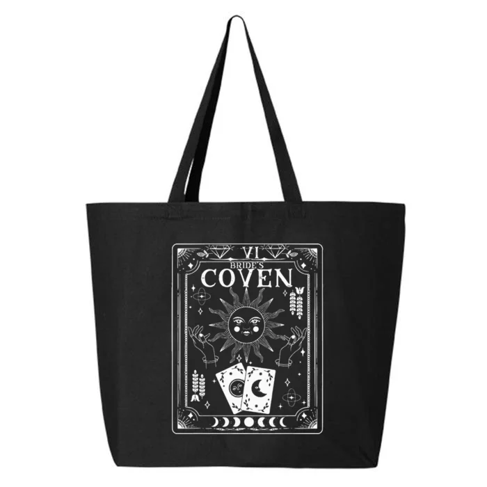 Gothic Witchy Coven Tarot Celestial Bachelorette Matching 25L Jumbo Tote