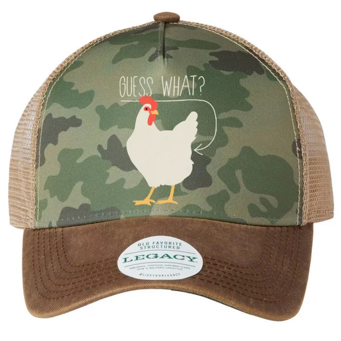 Guess What Chicken Butt Legacy Tie Dye Trucker Hat