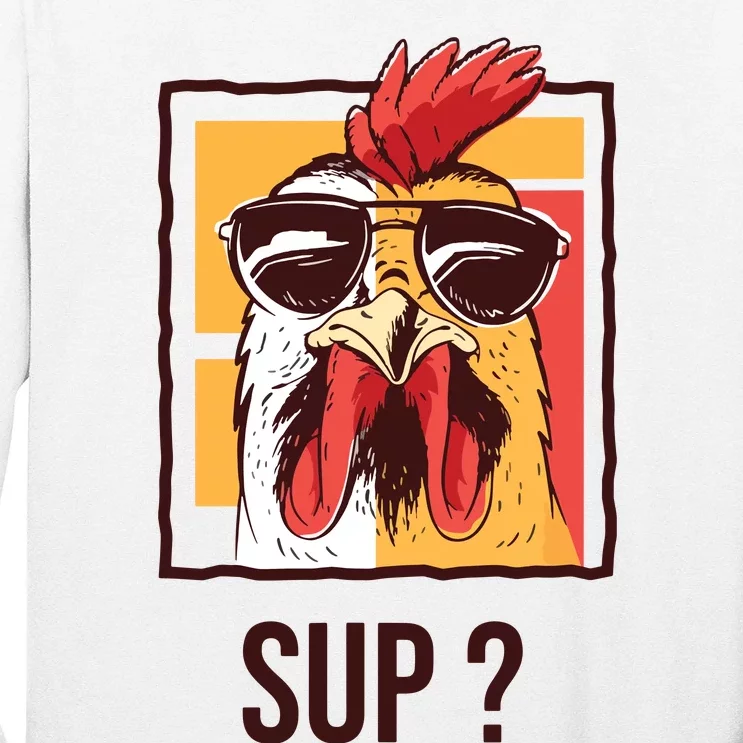 Guess What Chicken Butt Funny Long Sleeve Shirt