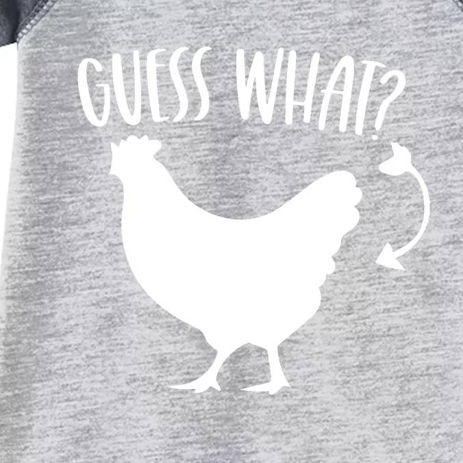 Guess What Chicken Butt Funny Rhyme Song Chicken Lovers Infant Baby Jersey Bodysuit